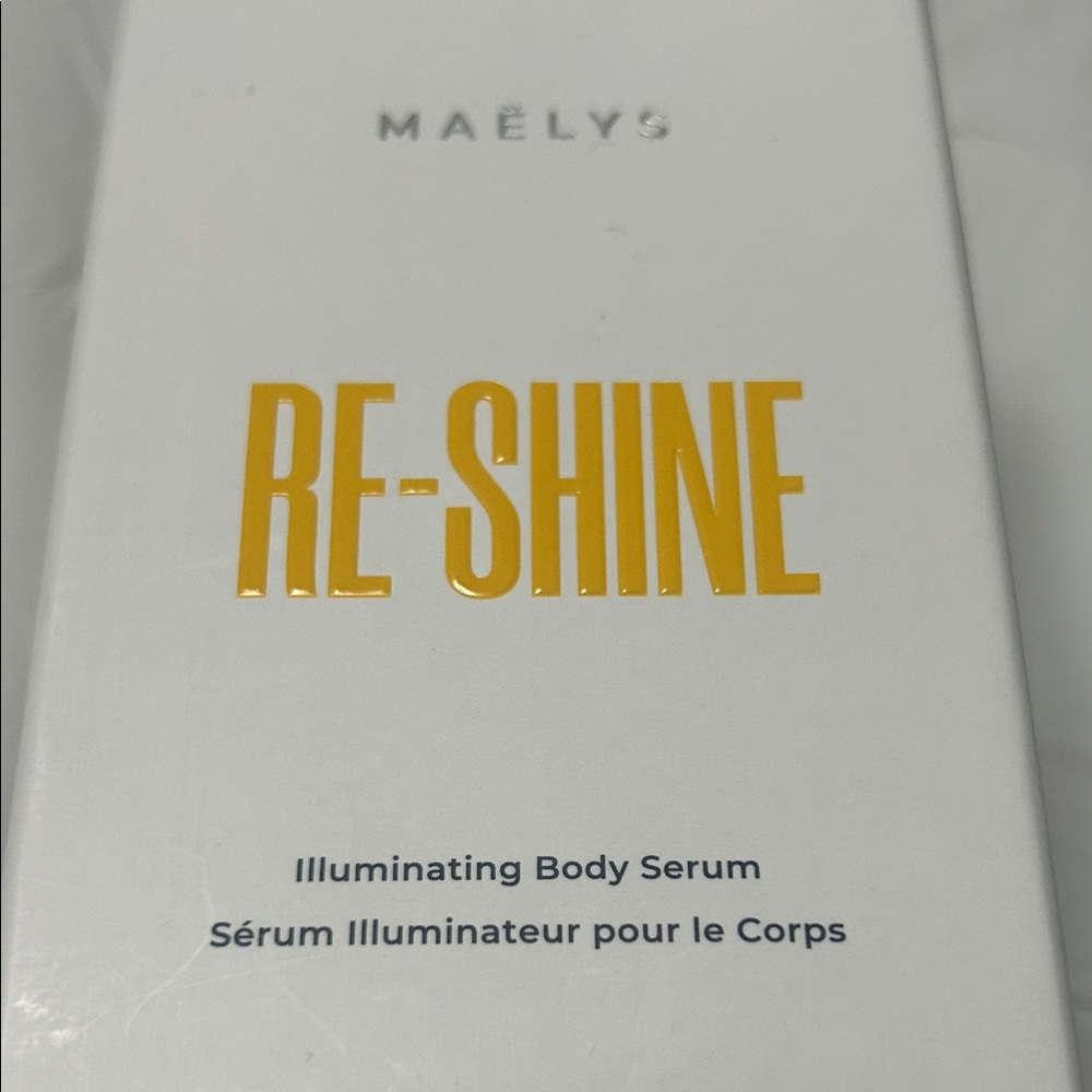 MAËLYS - Re-Shine Illuminating Body Serum - White and Yellow - Picture 2 of 7